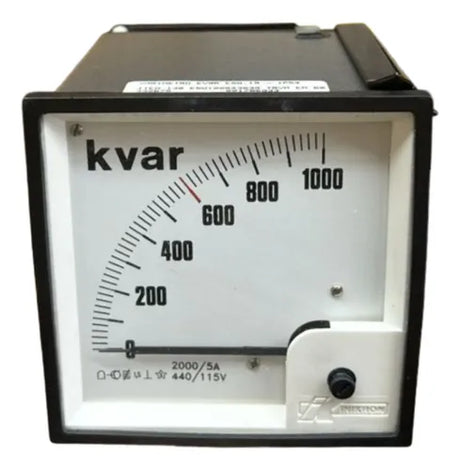 Varimetro Ev96 0-1000kvar 2000/5a 440/115v Trmv 600kvar Kron 440/115
