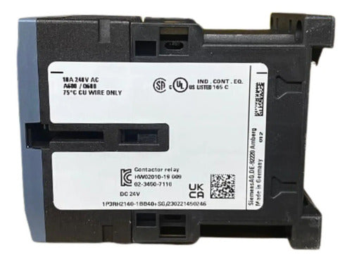 Contator Auxiliar 3rh2140-1bb40 Siemens 220v
