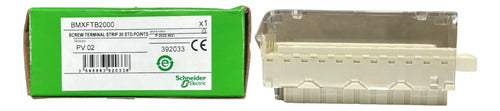 Bloco Terminal X80 Com 20 Vias Parafuso Bmxftb2000 Schneider