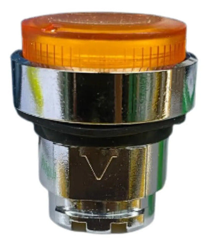 Cabeçote Para Botão Luminoso Ø22mm Laranja Zb4bw15 Schneider Laranja -
