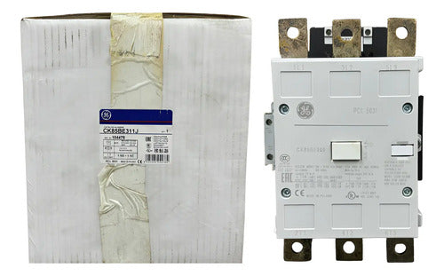 Contator 3p Ck85be311j 205a 110-127vca/cc 1na 1nf GE 110-127