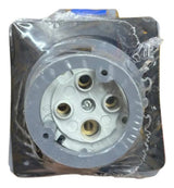 Tomada Embut Neg 3p+t 32a 200/250v 9h Azul Ip44 Sn4249 Steck Azul