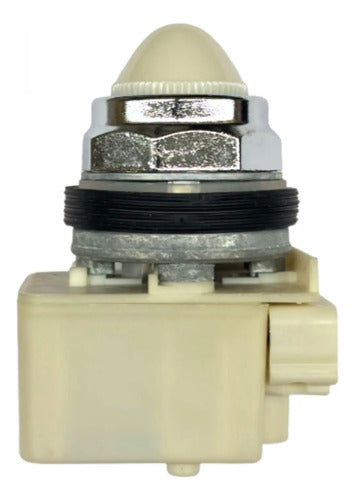 Sinaleiro 30mm Metálico 9001kp7w9 220/240vca Bc Schneider Branco 220/240 Vca