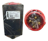 Kit Tomada A4606 + Plug A4676 125a 3p+t 380/440v Vm Steck Vermelho