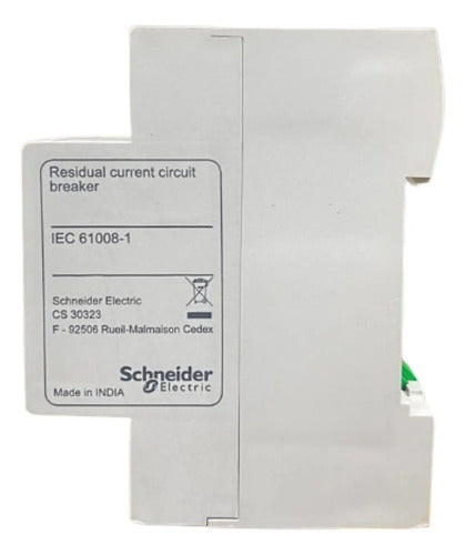 Interruptor Diferencial Idr 2p 40a 30ma Ez9r33240 Schneider