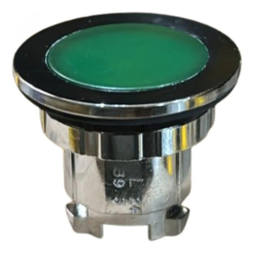 Kit Com 2: Cabeçote Para Sinalizador Vd Zb4fv033 Schneider Verde 0