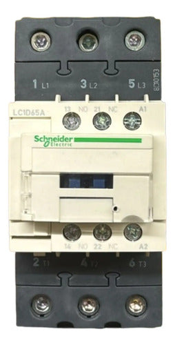 Contator Tripolar 65a Lc1d65ar7 50/60hz Schneider 220v