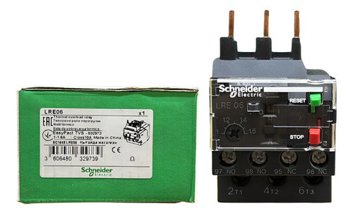 Relé De Sobrecarga Lre06 1-1,6a Schneider 690 Vca
