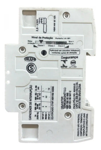 Disjuntor Tripolar 40a Curva C 5sx1340-7 Siemens