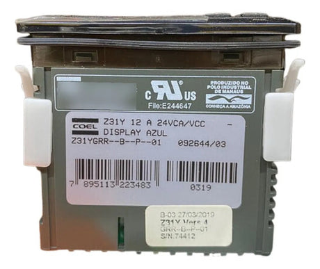 Controlador De Temperatura Z31ygrr 12/24vca/vcc Z31y Coel