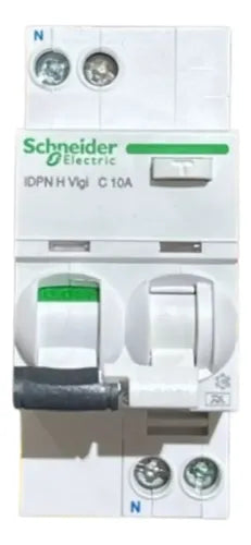 Disjuntor Diferencial 1p+n 10a 30ma 230v A9d37610 Schneider