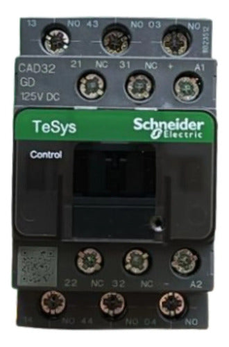 Contator Auxiliar Tesys D 3na+2nf 125vcc Cad32gd Schneider 125vcc