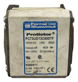 Kit Com 2 Peças: Fusivel Pc73ud13c800tf 800a 1200vca Mersen 1200v