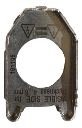 Cabeçote Para Botão Luminoso Faceado Vm Zb4fw343 Schneider