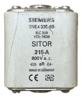 Elemento Fusível Sitor 3ne4330-6b 315a Siemens 800v