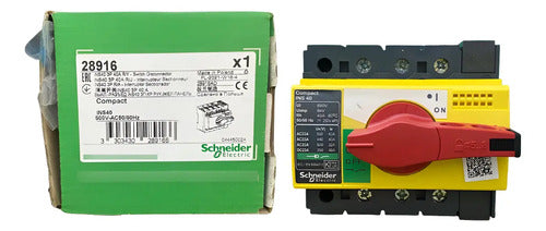 Interruptor Ins40a Vm Tripolar 28916 Schneider Preto