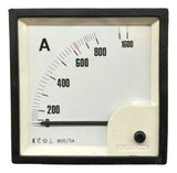 Amperimetro Fm96pc 800/1600/5a Travamento Em 630a Ip54 Kron