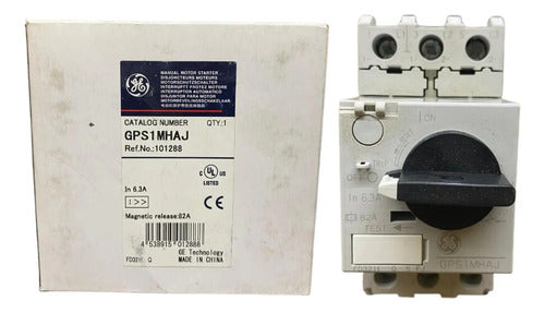 Disjuntor Motor 6,3a Gps1mhaj GE