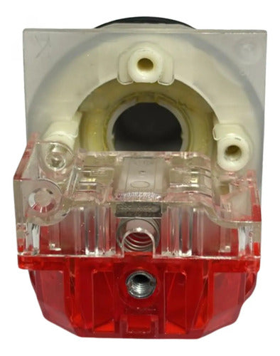 Botão 30mm 1nf Vermelho 9001skr1rh6 Schneider Vermelho 1nf