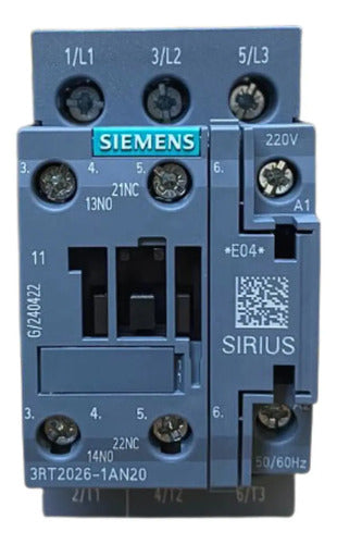Contator 3rt2026-1an20 25a 220v Siemens 220v