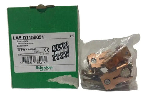 Jogo Contato Tripolar Para Lc1d115/d1 La5d1158031 Schneider