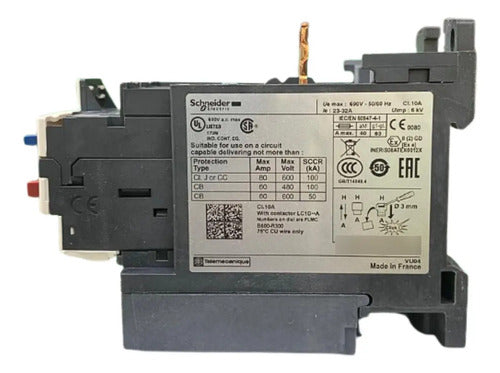 Relé De Sobrecarga Térmica 23-32a 1na+1nf Lrd332 Schneider