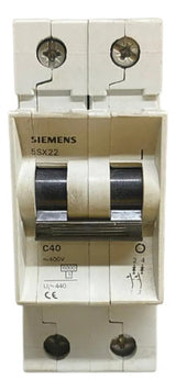 Disjuntor Bipolar 5sx2240-7 40a Siemens