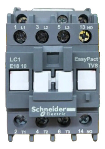 Contator 3p Easypact Tvs 18a 1na 380vca Lc1e1810q7 Schneider 380v