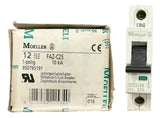 Kit Com 3 Peças: Disjuntor Unipolar Faz-c25 25a Moeller