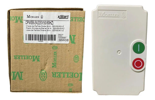 Chave Magnetica Com Rele 220v Cpmsb-24 Moeller