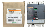 Disjuntor Tripolar Ns100h-ma25 25a Merlin Gerin