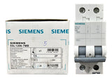 Disjuntor 2p 6a Curva C 5sl1206-7mb Siemens