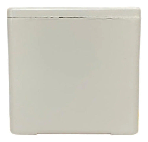 Botoeira Metalica Vazia 30mm 1 Furo Cinza Xapg1601 Schneider Cinza