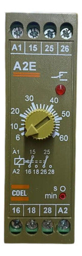 Rele Tempo A2e 60min 220vca Coel 220vca