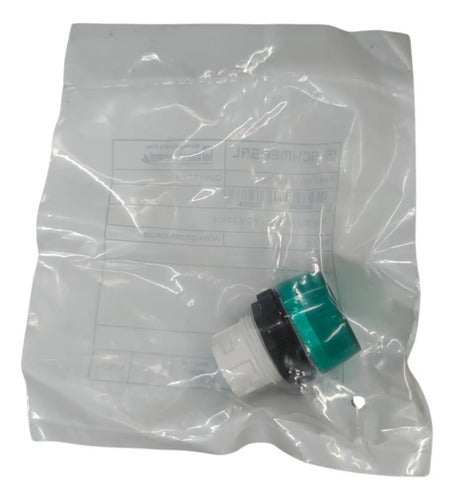 Kit Com 2: Botões Sinaleiros V221/15 22mm Verde Schmersal Verde Não Se Aplica
