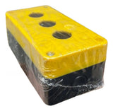 Caixa Botoeira 145 X 75 X 57.5mm 3x22.5mm Ip54 Sq3k Steck Amarela