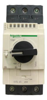 Disjuntor Motor 65a Manopla Rotativa Gv3l65 Schneider 690v 50-60hz