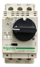 Disjuntor Motor 0.1-0.16a Manopla Rotativa Gv2p01 Schneider 690v 50-60hz