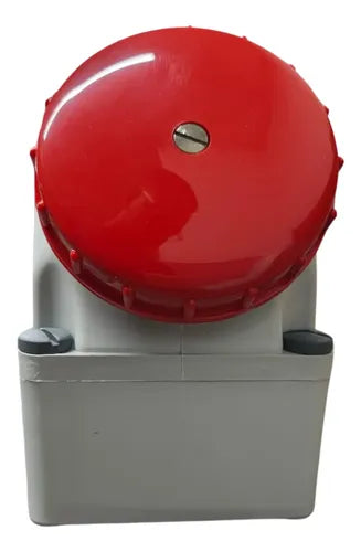 Tomada Sobrepor Surelock 2p+t 63a 380/415v 9h S3509dj Steck Vermelho