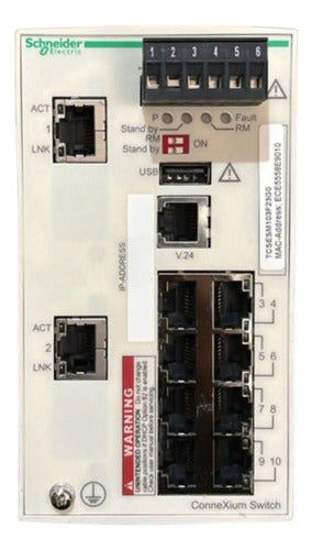 Switch Gerenciavel 8 Portas Tcsesm103f23g0 Schneider