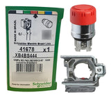 Cabeçote Para Botão E Corpo 2nf Xb4bs444 Vermelho Schneider  Vermelho -