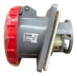 Tomada Embut 3p+t 63a 380/440v 6h Vermelho Sn4546 Steck Vermelho