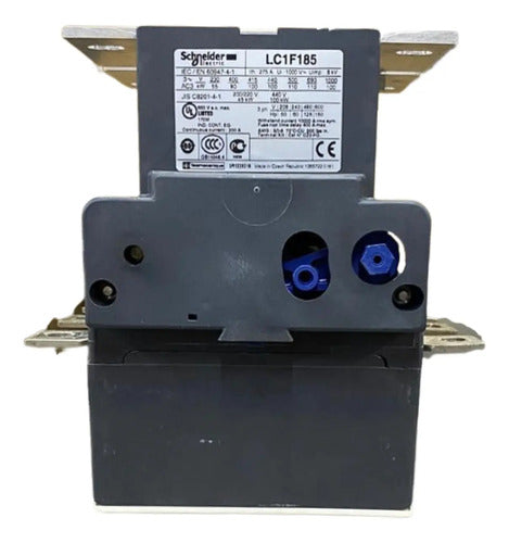 Contator 3p Tesys F 185a 220vca 40-400hz Lc1f185m7 Schneider 220 Vca