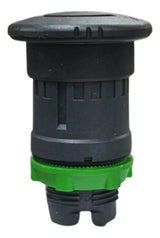 Cabeçote Para Botão 22mm Plástico Zb5as52 Preto Schneider Preto -