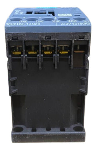 Contator Auxiliar 3rh2122-1an20 220v 2na+2nf Siemens 220v