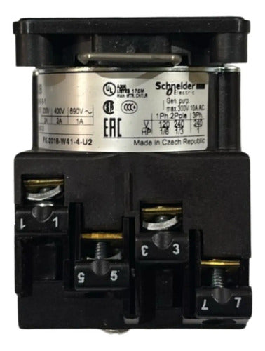 Bloco Comutador Rotativo Bcd22mm 12decimal K1d032b Schneider Preto 690v