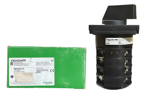 Comutador Rotativo 32a K30h004pp Schneider Preto 600