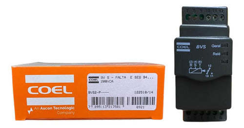 Rele Pps Seq Fase 208vca Bvs2 Coel 208 Vca
