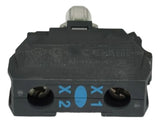 Bloco Luminoso Led Azul 24/120vca/cc Zbvbg6 Schneider Azul 24-120 V (ca/cc)