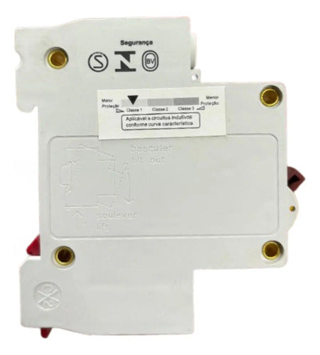 Kit Com 6: Disjuntor Unipolar Sd-61c50 50a Curva C Steck